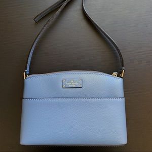 Kate Spade Millie Crossbody Leather Purse Bag Blue